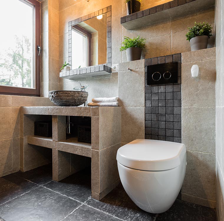 service restroom